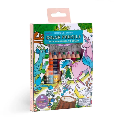 עפרונות ופוסטר צביעה - עולם קסום