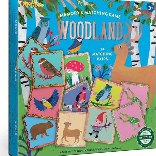 משחק זכרון זוהר ומבריק - ביער