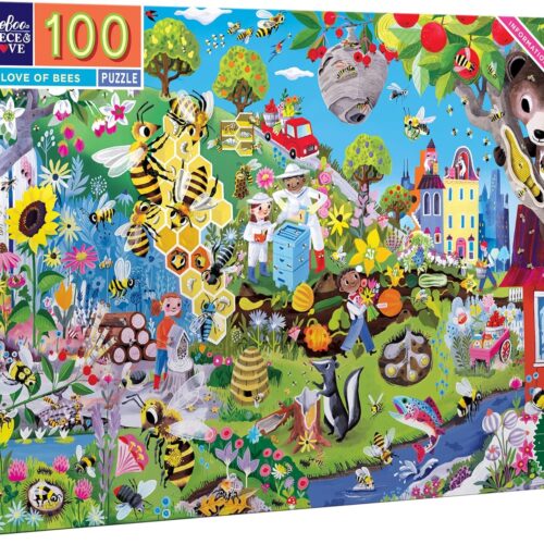 חיי הדבורים - פאזל 100 חלקים