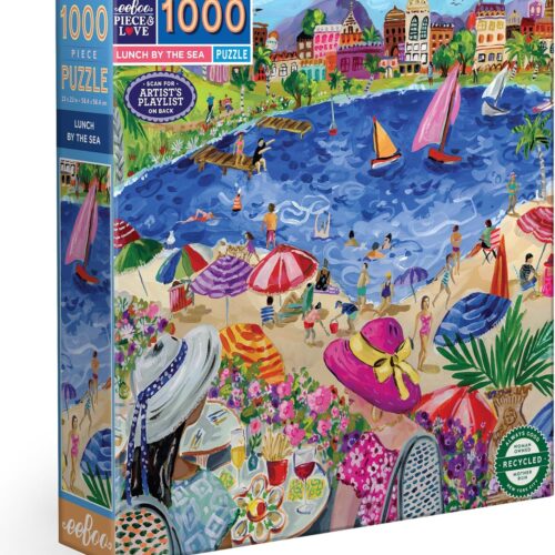 צהריים על חוף הים - פאזל 1000 חלקים