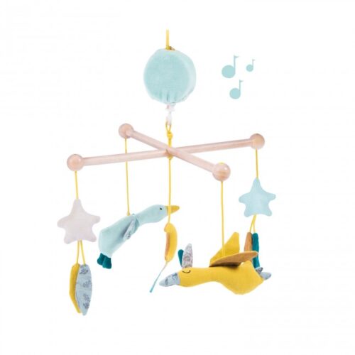 מובייל עץ מנגן - אולגה והאווזים