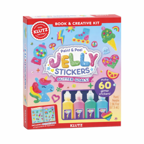 מדבקות ג'לי מנצנצות