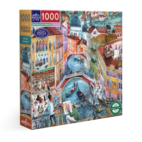 אמנים בוונציה - פאזל 1000 חלקים